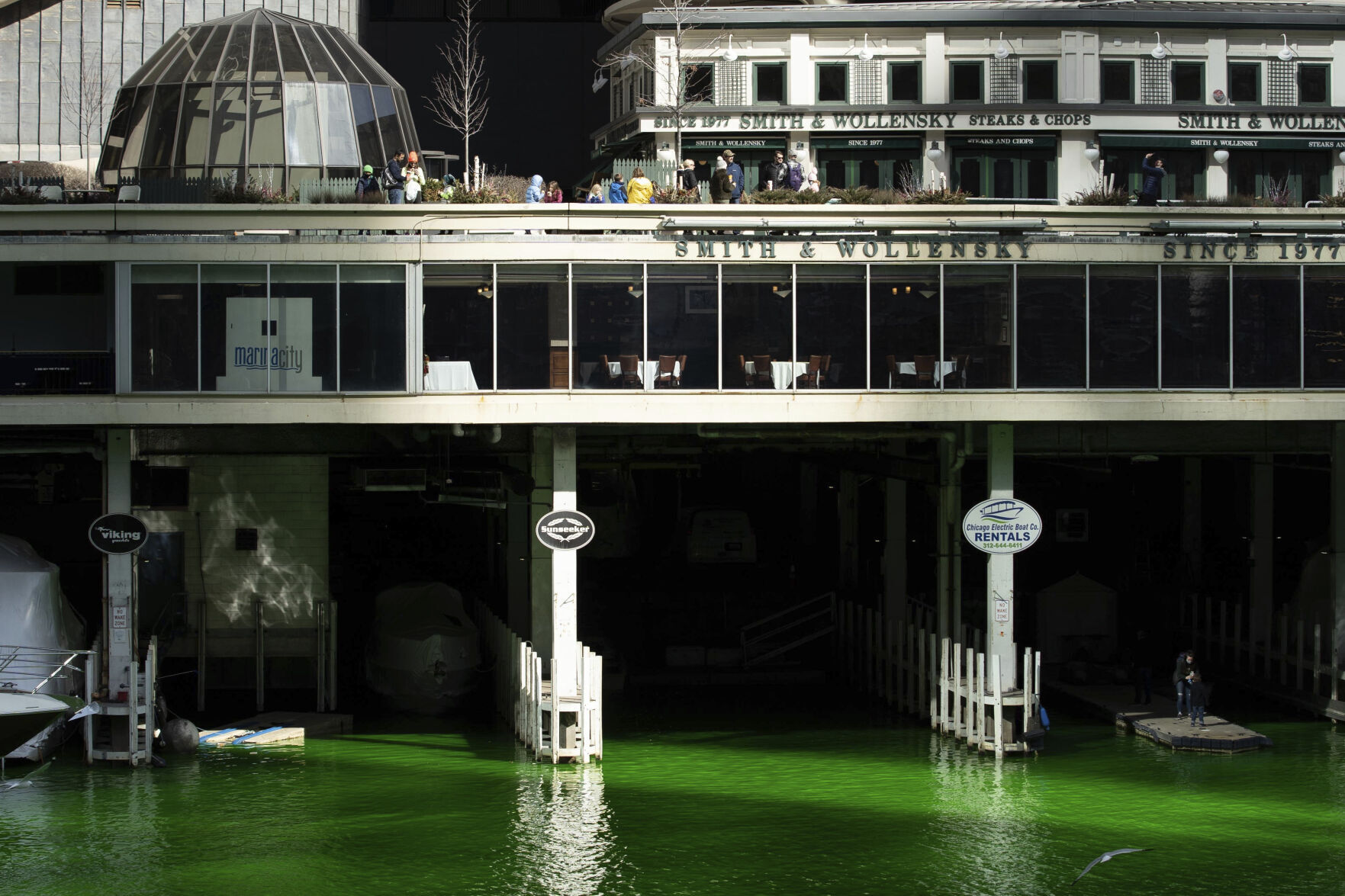 Virus Outbreak-Chicago River